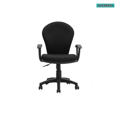 Thrift Task Chair Fabric - Black